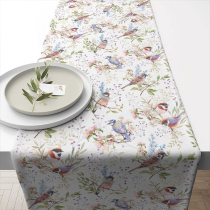 Table runner 40x150 cm Busy birds