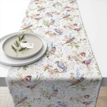 Table runner 40x150 cm Busy birds