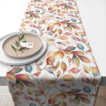 Table runner 40x150 cm Colourful leaves