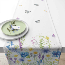Table runner 40x150 cm Wild meadow flowers