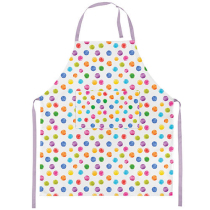 Apron Polka dots white