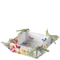 Bread basket Butterflies in field white