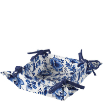 Bread basket Delft Blue florals