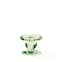 Standing candle holder small green