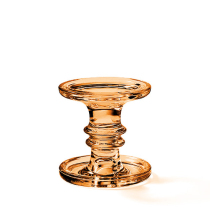 Standing candle holder big light brown
