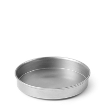 Candle holder metal small silver