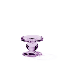 Standing candle holder small lila