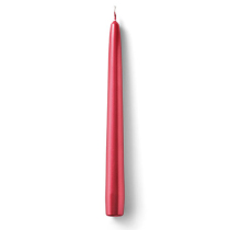 Candle tapered red