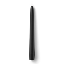 Candle tapered black