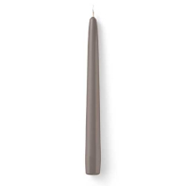 Candle tapered grey