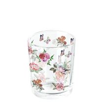 Tea light holder Charlotte white