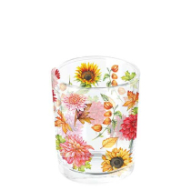 Tea light holder Autumn blooming