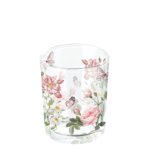 Tea light holder Amelia white