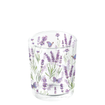 Tea light holder Butterfly lavender