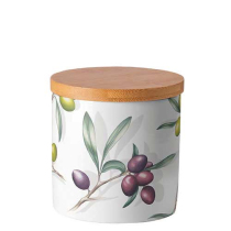 Storage jar small Delicious olives