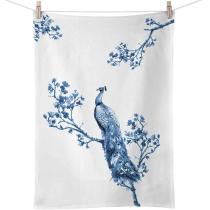 Kitchen towel Royal peacock