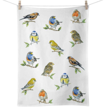 Kitchen towel Bird species white