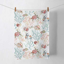 Kitchen towel Sea animals