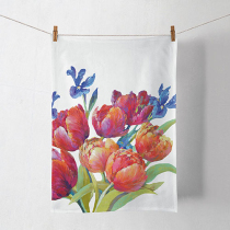 Kitchen towel Tulips of joy