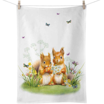 Kitchen towel Little squirrels