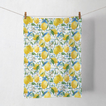 Kitchen towel Mediterranean lemons