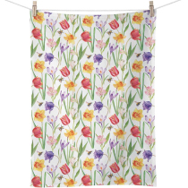 Kitchen towel Flowers in spring