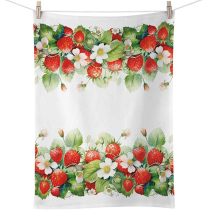 Kitchen towel Juicy strawberries