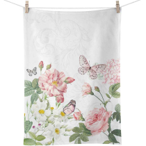 Kitchen towel Amelia white