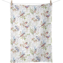 Kitchen towel Busy birds