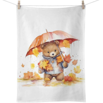 Kitchen towel Umbrella bear