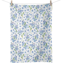 Kitchen towel Myosotis