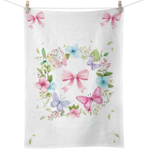 Kitchen towel Fragrant wreath