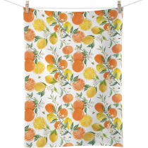 Kitchen towel Lemons and oranges