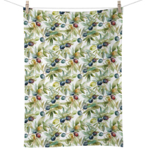 Kitchen towel Culinary olives