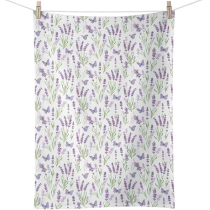 Kitchen towel Butterfly lavender