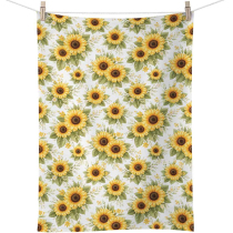 Kitchen towel Sunflower pattern