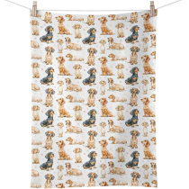 Kitchen towel Dachshund dreams
