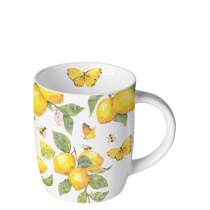 Mug 0.2 L Fresh lemons white