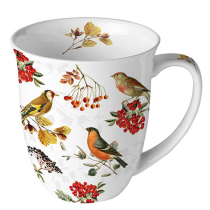 Mug 0.4 L Autumn birds