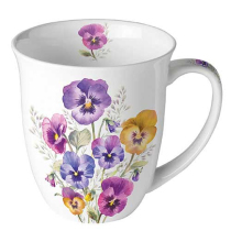 Mug 0.4 L Pansies