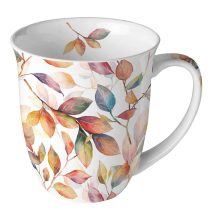 Mug 0.4 L Colourful leaves