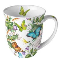 Mug 0.4 L Animal paradise white