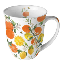Mug 0.4 L Lemons and oranges