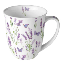 Mug 0.4 L Butterfly lavender