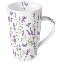 Mug 0.6 L Butterfly lavender