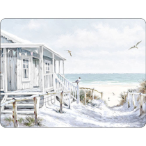 Placemat Beach cabin
