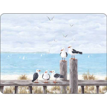 Placemat Seagulls on the dock