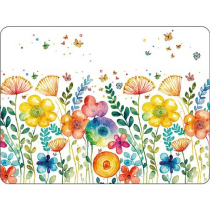 Placemat Vibrant spring white