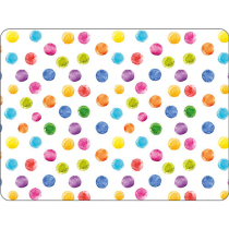 Placemat Polka dots white