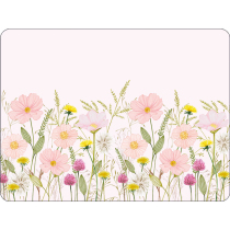 Placemat Pastel flowers pink